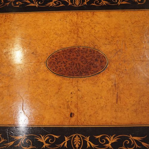 fig 8. Victorian ebonised card table