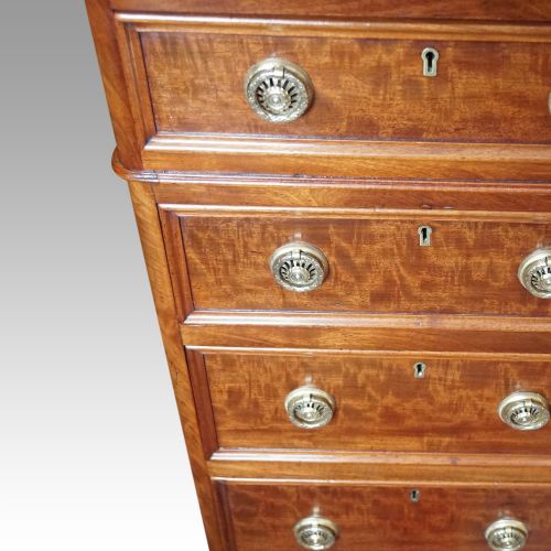 fig 8. Victorian mahogany pedestal desk