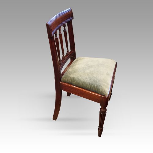 fig 8. Set of 10 Regency dining chairs