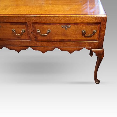 fig 2. Antique oak dresser base