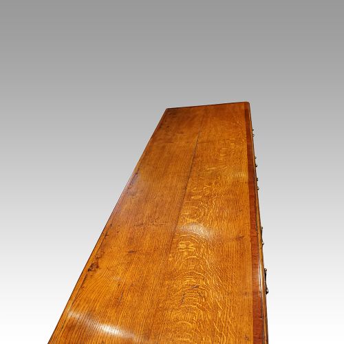 fig 5. Antique oak dresser base