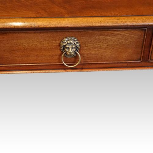 fig 2. William IV mahogany side table