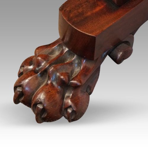 fig 3. William IV mahogany side table
