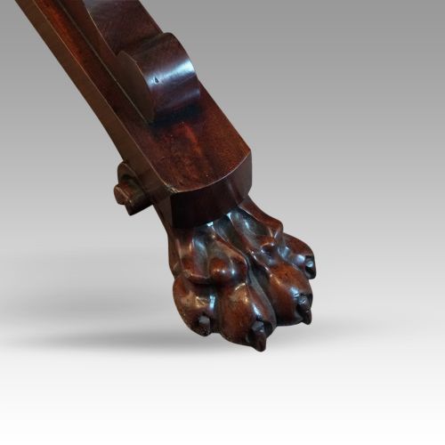 fig 4. William IV mahogany side table