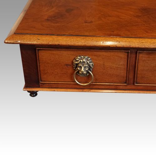 fig 5. William IV mahogany side table