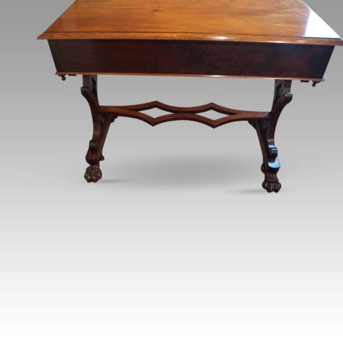 fig 7. William IV mahogany side table