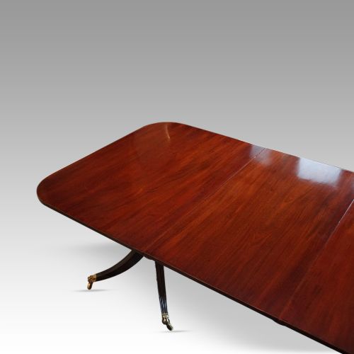 fig 1. George V mahogany dining table
