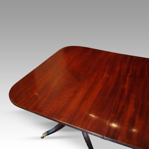 fig 4. George V mahogany dining table