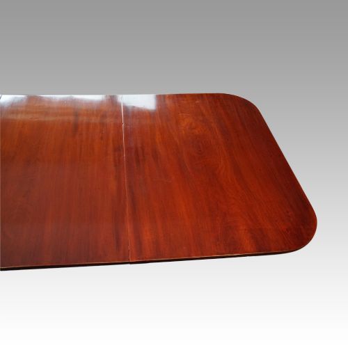 fig 5. George V mahogany dining table