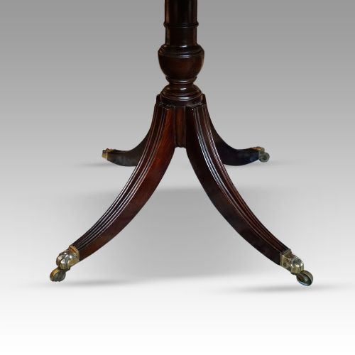 fig 7. George V mahogany dining table
