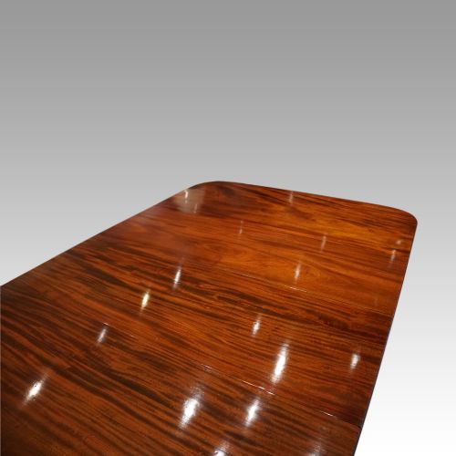 fig 3. Regency style mahogany dining table
