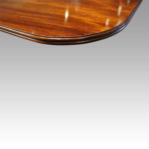 fig 4. Regency style mahogany dining table