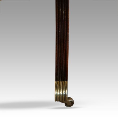 fig 5. Regency style mahogany dining table