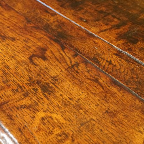 fig 6. Antique oak cupboard dresser base