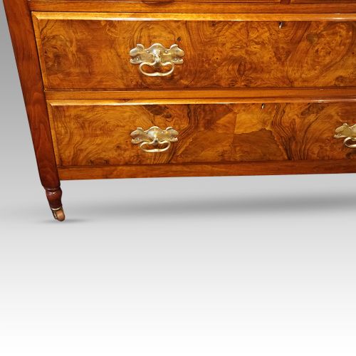 fig 4. Art Nouveau walnut dressing table
