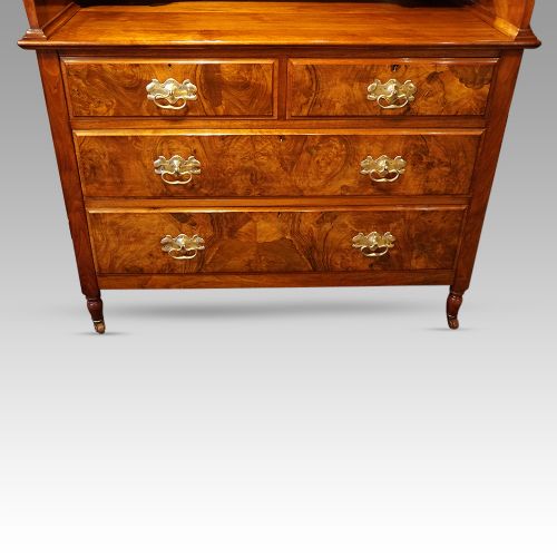 fig 5. Art Nouveau walnut dressing table