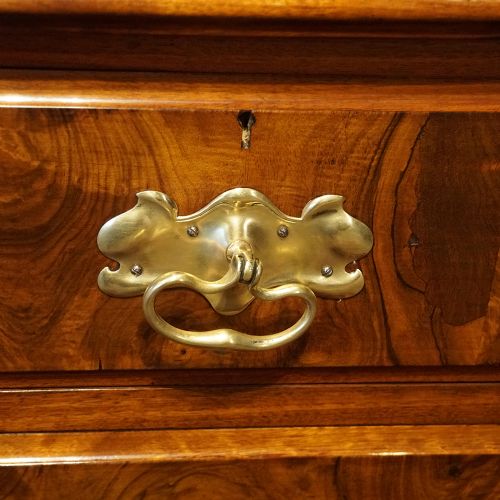 fig 6. Art Nouveau walnut dressing table