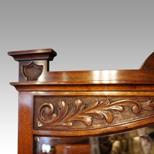 fig 7. Art Nouveau walnut dressing table