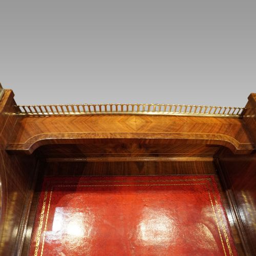 fig 2. Edwardian walnut bon heur du jour