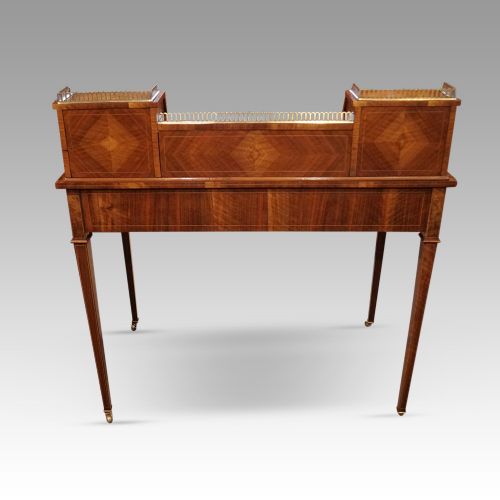 fig 6. Edwardian walnut bon heur du jour