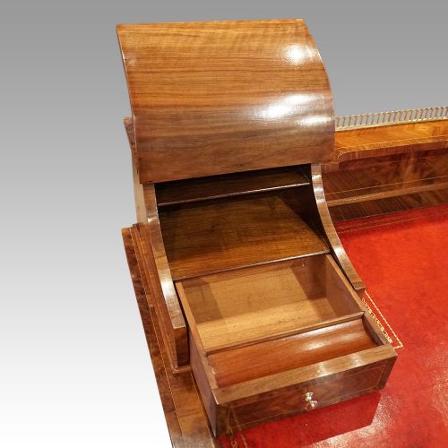 fig 8. Edwardian walnut bon heur du jour