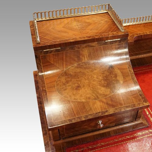 fig 9. Edwardian walnut bon heur du jour