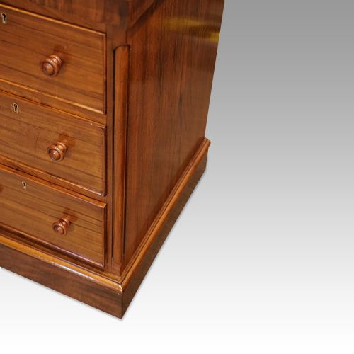 fig 1. Pair of Victorian walnut bedside chests