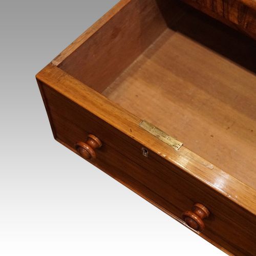 fig 3. Pair of Victorian walnut bedside chests