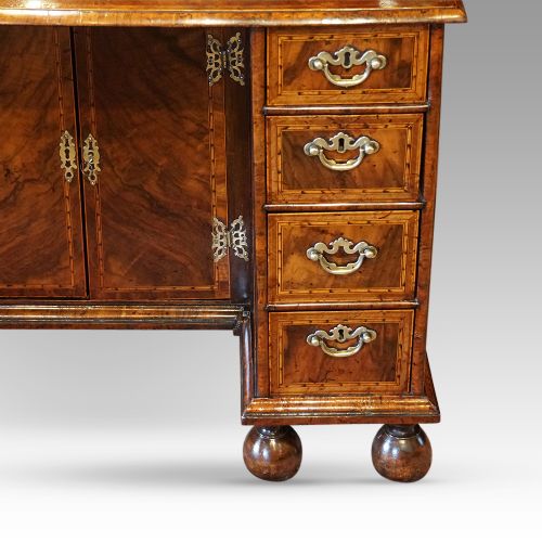 fig 6. George I walnut kneehole