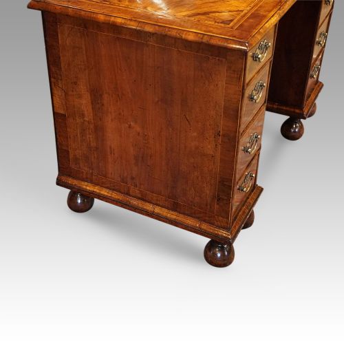 fig 9. George I walnut kneehole