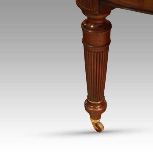 fig 3. Large Edwardian circular extending dining table