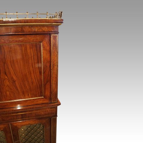 fig 9. Regency rosewood cabinet