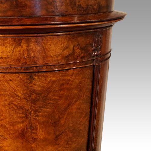 fig 4. Antique walnut drinks cabinet