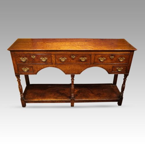 Antique Oak Dresser Base