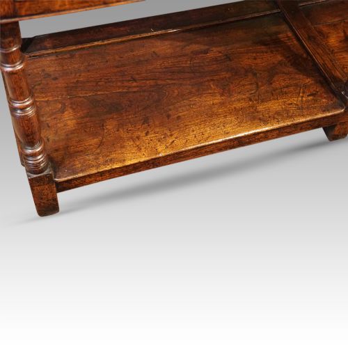 fig 2. Antique oak dresser base