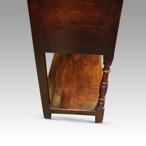 fig 6. Antique oak dresser base