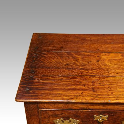 fig 9. Antique oak dresser base
