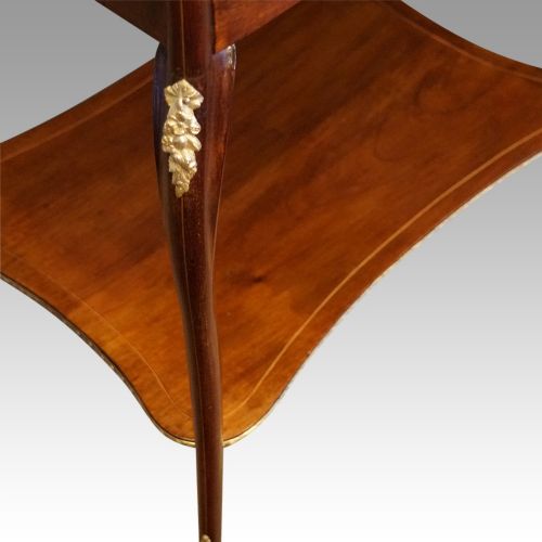 fig 7. Victorian mahogany marquetry bijouterie cabinet