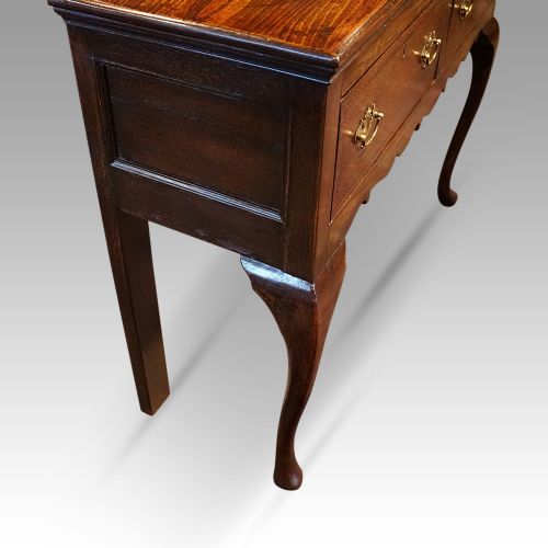 fig 2. 19thc. oak small dresser base
