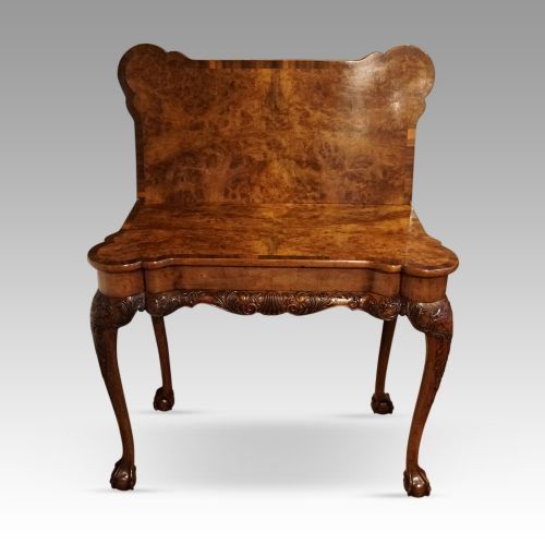 fig 1. George I style walnut tea table