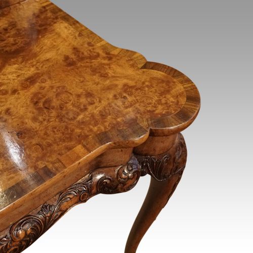 fig 5. George I style walnut tea table