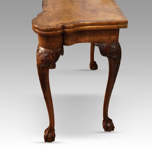 fig 6. George I style walnut tea table
