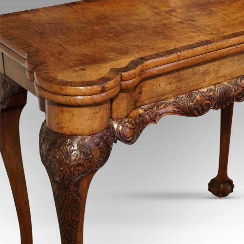 fig 9. George I style walnut tea table