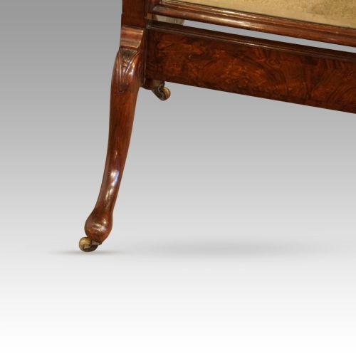 fig 3. Edwardian walnut cheval mirror
