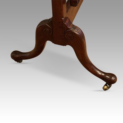 fig 4. Edwardian walnut cheval mirror