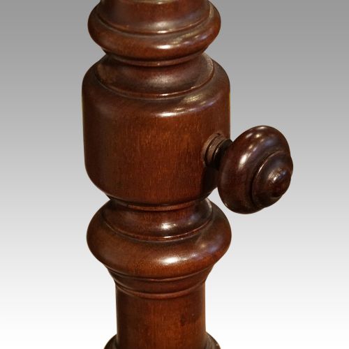 fig 1. Victorian mahogany music stand