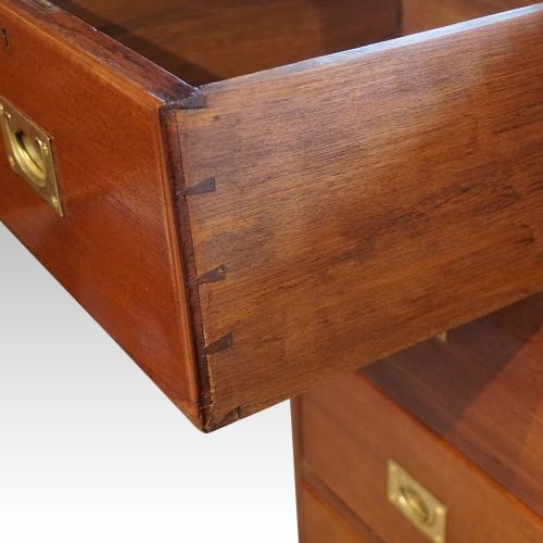 fig 3. Victorian Naval dockyard campaign chest