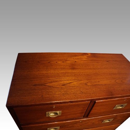 fig 7. Victorian Naval dockyard campaign chest