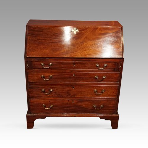 Georgian Mahogany Small Bureau
