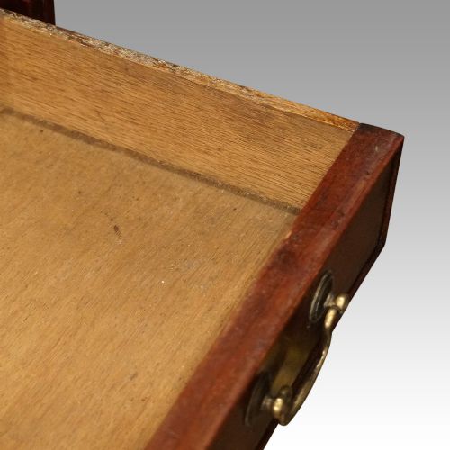 fig 7. Georgian mahogany small bureau